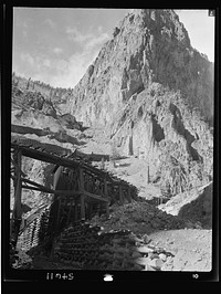 Creede, Colorado. Lead and silver mining in a former "ghost town". Sourced from the Library of Congress.