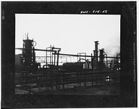 Borger, Texas. The Phillips refinery. Sourced from the Library of Congress.