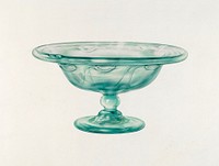 Compote (1935&ndash;1942) by Van Silvay. Original from The National Gallery of Art. Digitally enhanced by rawpixel.