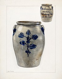 Crock (ca. 1937) by Charles Caseau. Original from The National Gallery of Art. Digitally enhanced by rawpixel.