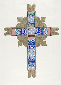 Cross (1935–1942) by Majel G. Claflin. Original from The National Gallery of Art. Digitally enhanced by rawpixel.