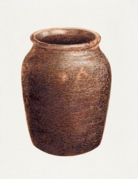 Preserving Jar (ca.1936) by Frank Maurer. Original from The National Gallery of Art. Digitally enhanced by rawpixel.