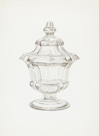 Sugar Bowl (ca.1939) by Henry Moran. Original from The National Gallery of Art. Digitally enhanced by rawpixel.