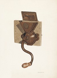 Wall Hopper (ca.1940) by LeRoy Griffith. Original from The National Gallery of Art. Digitally enhanced by rawpixel.