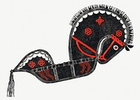 Ceremonial stick horse psd, remixed from artworks by Reijer Stolk