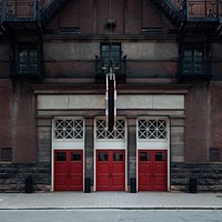 Entrance of Massey Hall. Original public domain image from Wikimedia Commons