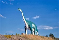 Dinosaur Park, Rapid City, South Dakota (1987) photography in high resolution by John Margolies. Original from the Library of Congress. Digitally enhanced by rawpixel.