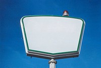 Blank signboard, remixed from artworks by John Margolies
