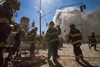 Rescue operations during the aftermath of the September 11 terrorist attack on the World Trade Center, New York City. Courtesy of the Prints and Photographs Division, Library of Congress. Digitally enhanced by rawpixel.