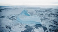 Nature desktop wallpaper background, iceberg at Ilulissat, Greenland