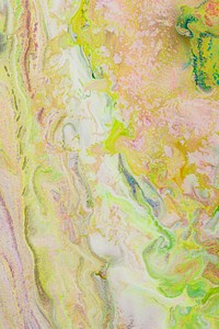 Aesthetic liquid marble green background DIY experimental art
