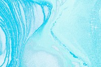 Blue fluid art background handmade aesthetic flowing texture