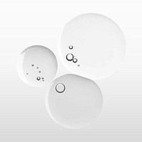 Abstract oil bubble macro shot transparent liquid vector