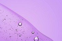 Purple abstract background oil bubble in water psd wallpaper
