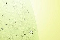 Green abstract background oil bubble in water wallpaper