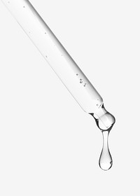 Oil dropper, transparent dripping cosmetic product