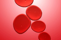 Red background wallpaper abstract oil bubble texture wallpaper