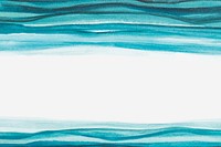 Ombre sea watercolor background vector abstract style