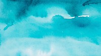 Ombre blue watercolor background vector abstract style