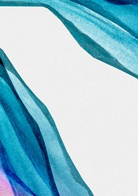 Blue border watercolor background abstract style