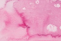 Aesthetic ombre pink watercolor background abstract style