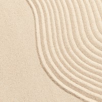 Zen sand wave textured background in health and wellness concept