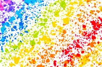 Colorful background vector with wax melted crayon art