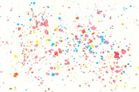 Colorful background vector with wax melted crayon art