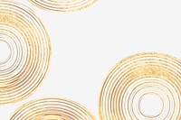 Luxury gold textured background vector in white abstract art