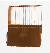 Brown comb painted texture square abstract DIY graphic experimental art