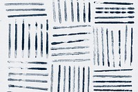 Blue striped pattern background block prints
