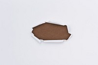 Torn paper white background simple handmade craft