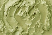 Green frosting texture background vector