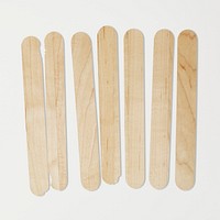 Wooden popsicle garden markers set