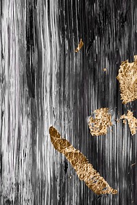 Gold in black background wallpaper, abstract art