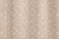 Flower pattern curtain background in pink
