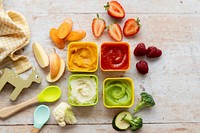 Healthy baby food puree organic combinations recipe