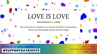 Colorful crayon art template vector for pride month