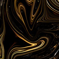 Gold alcohol ink background vector