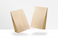 Paper bag packaging for food company with design space