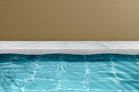 Summer product backdrop, swimming pool