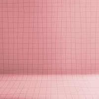 Pink product backdrop, grid pattern shelf