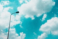 Cloudy sky background, aesthetic wallpaper design