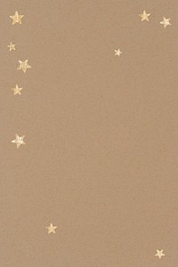 Brown background, star frame design psd