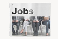 Jobs newspaper, business image