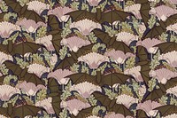 Maurice&rsquo;s floral background, bats, famous artwork remixed by rawpixel