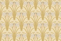 Maurice’s dragonfly pattern background, vintage insect, famous artwork remixed by rawpixel psd