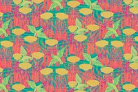 Birds, flower pattern background, colorful nature, Maurice Pillard Verneuil artwork remixed by rawpixel