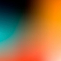 Colorful modern gradient background vector in orange and green