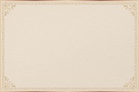 Vintage frame background, beige ornaments design